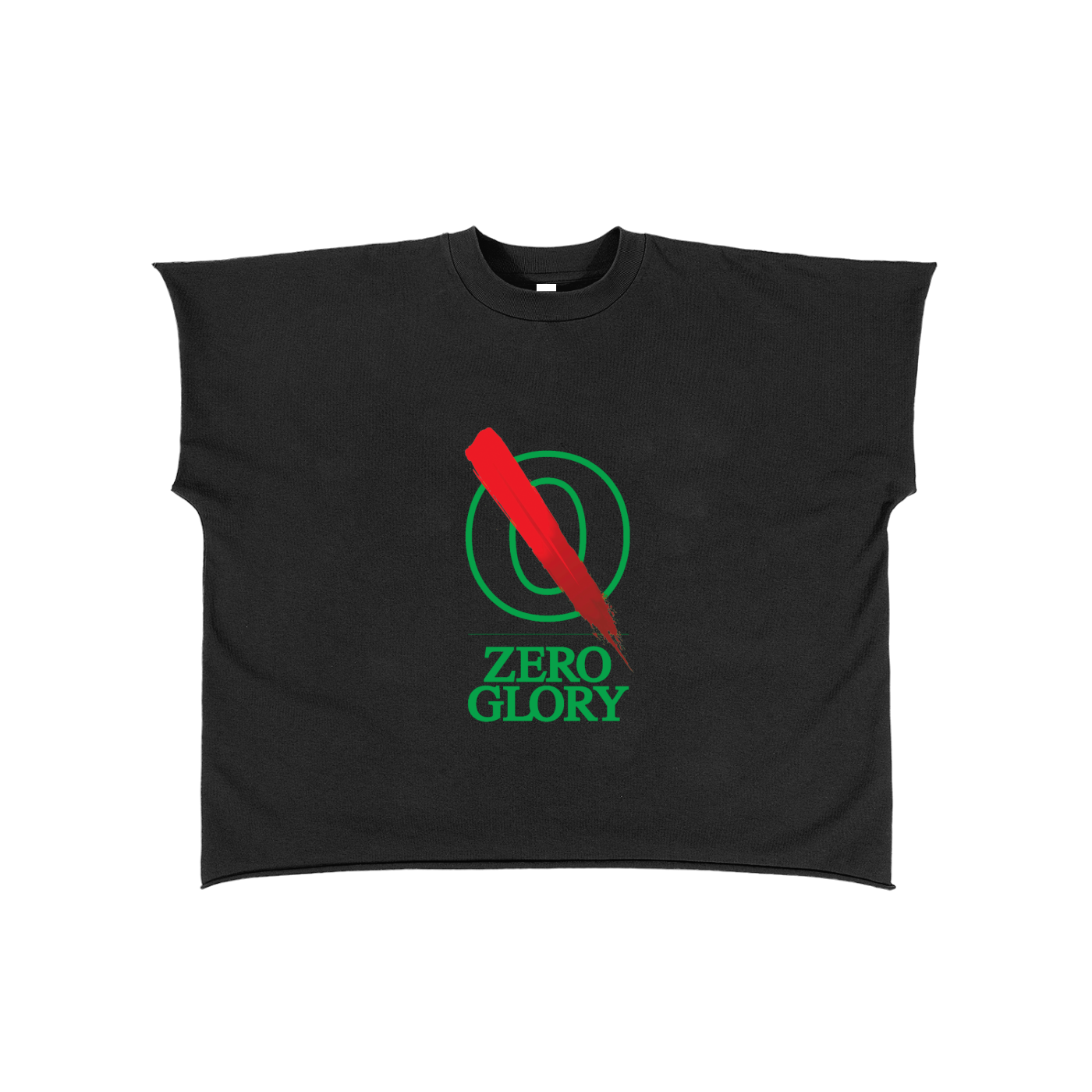 Zero Glory - Raw Edge Boxy Tee Non-Shrink by Shannon Spence