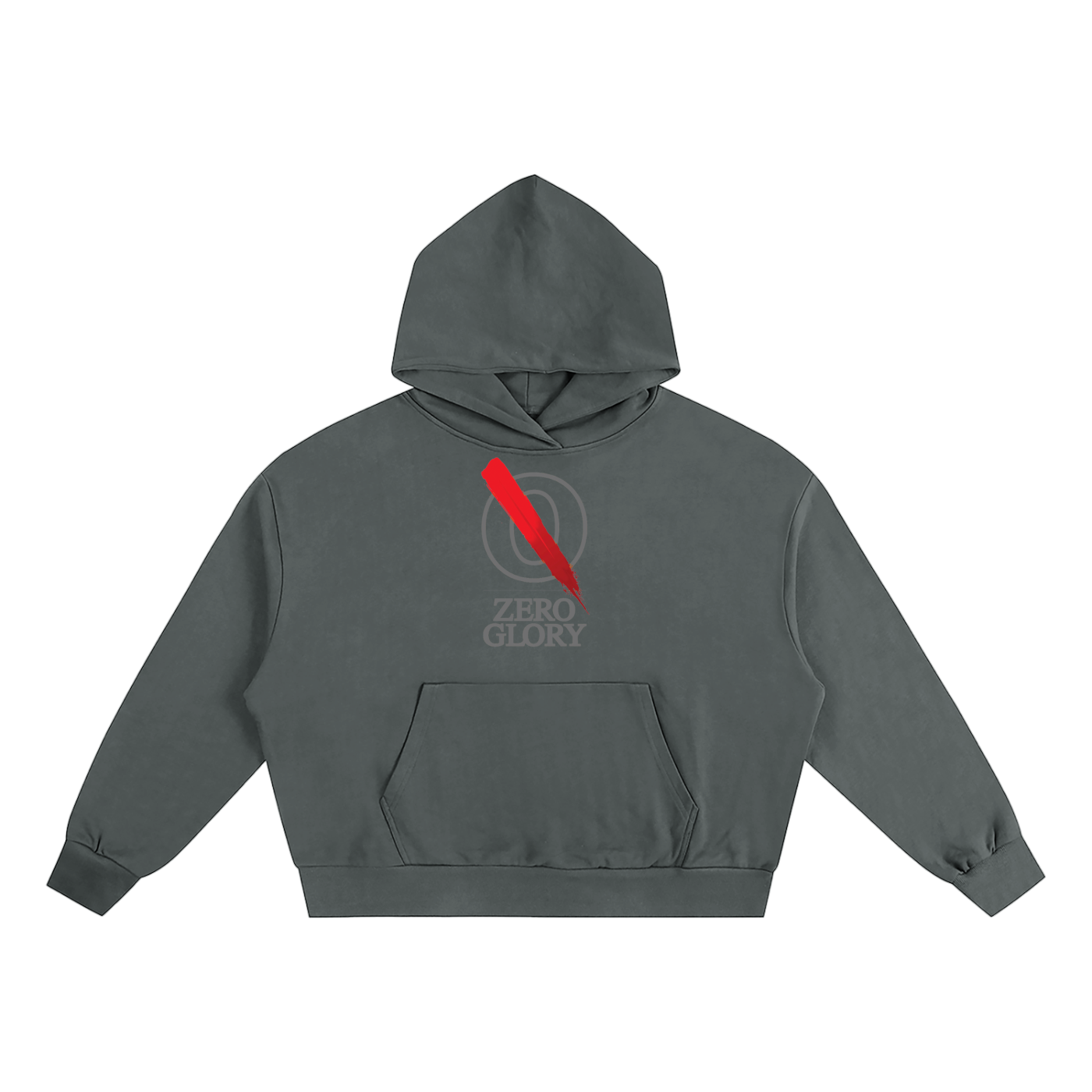 Zero Glory - Boxy Oversized Hoodie by Shannon Spence