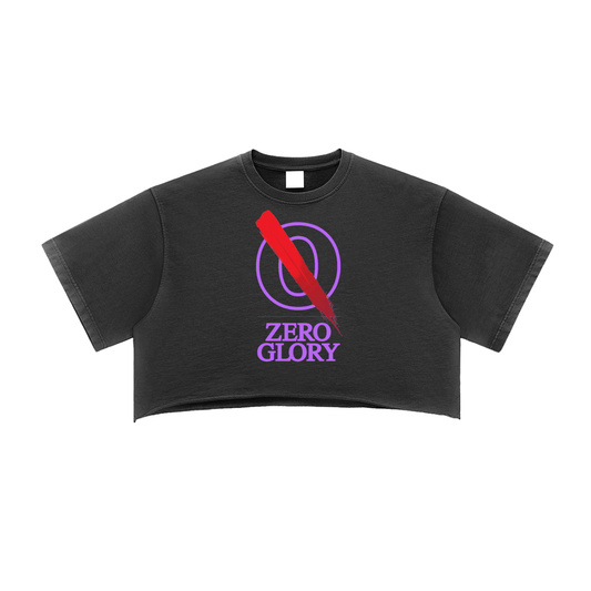 Zero Glory Snow Washed Crop Top by Shannon Spence