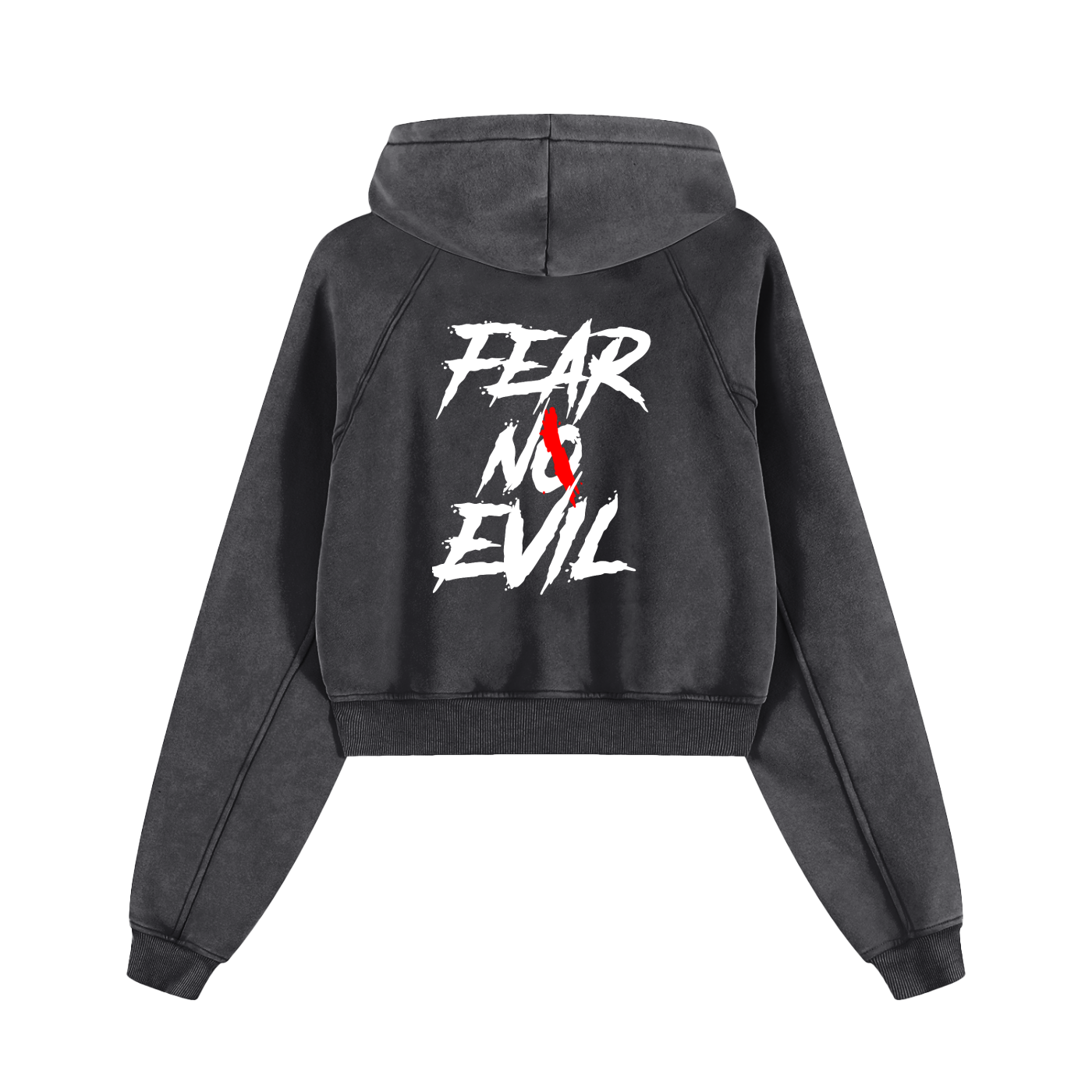 Zero Glory - Women’s Snow Washed Cropped Hoodie