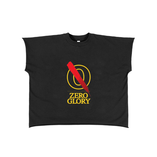 Zero Glory - Raw Edge Boxy Tee Non-Shrink by Shannon Spence