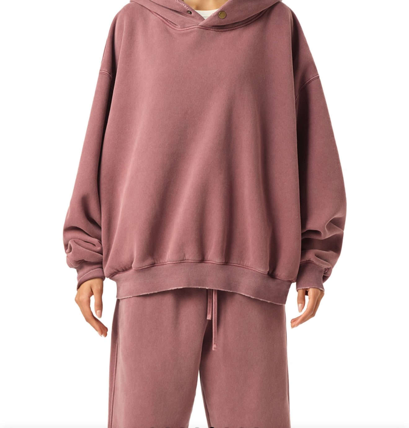 Zero Glory Unisex - Pepto Fleece Hoodie by Shannon Spence