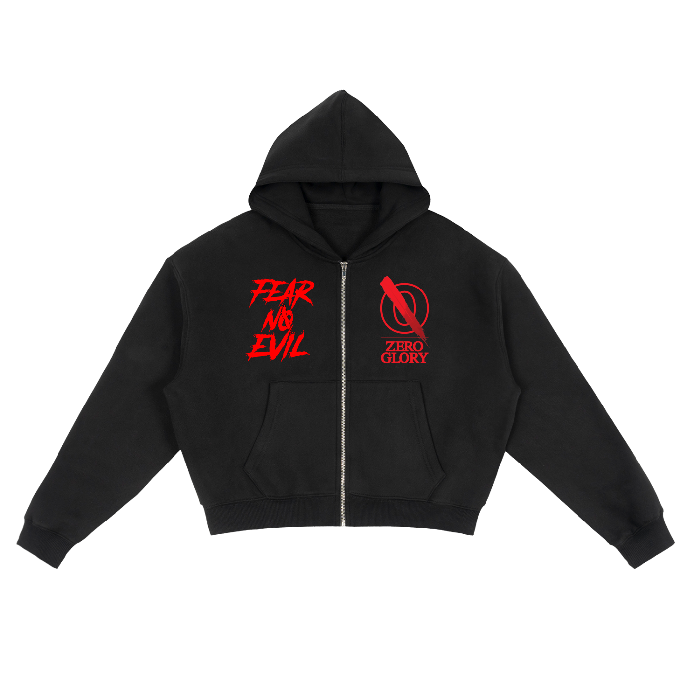 Zero Glory Bloody Boxy Hoodie by Shannon Spence