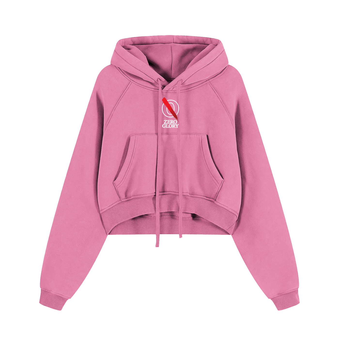 Zero Glory - Women’s Snow Washed Cropped Hoodie